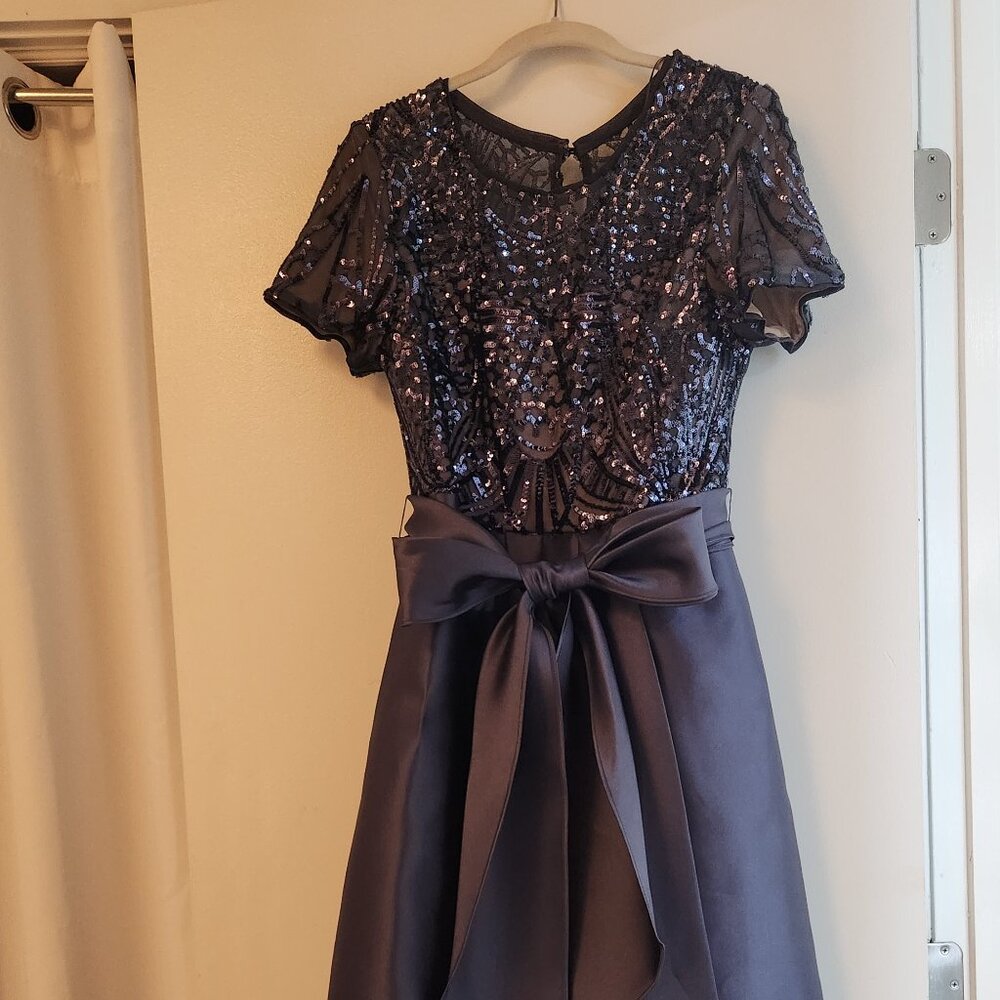 Mother of the bride hi-low dress